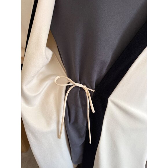 Vintage Vanity Fair Womens Size Large Long Cream Robe Elegant Old Hollywood - Picture 5 of 12